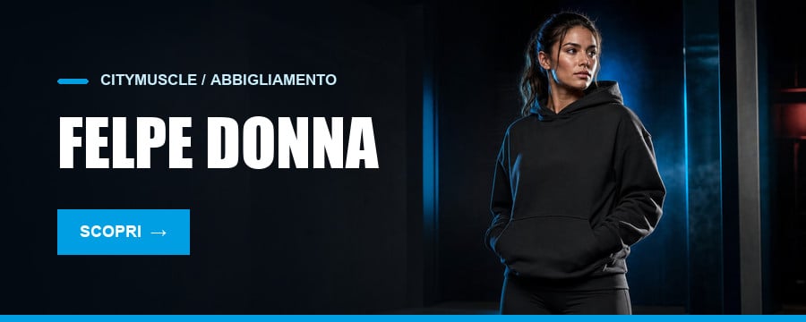 Felpe e hoodie da palestra donna